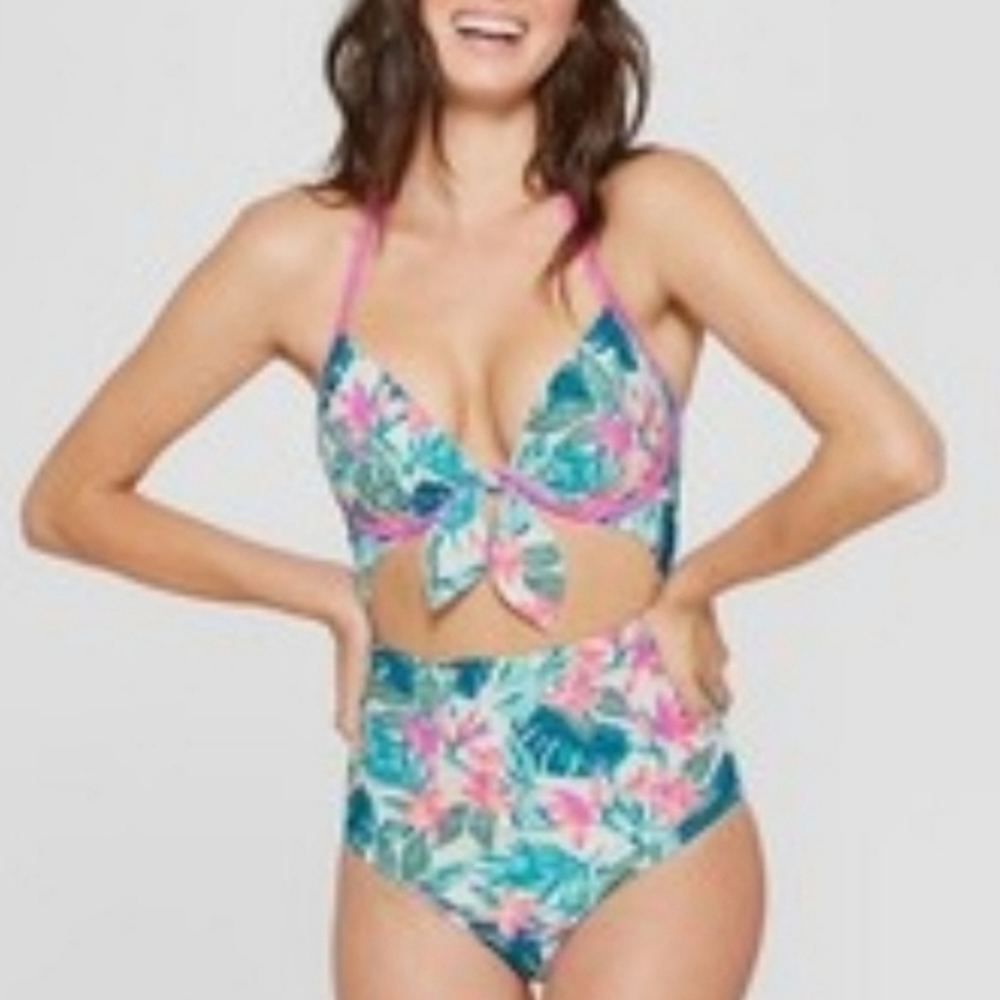 Floral One Piece Swimsuit